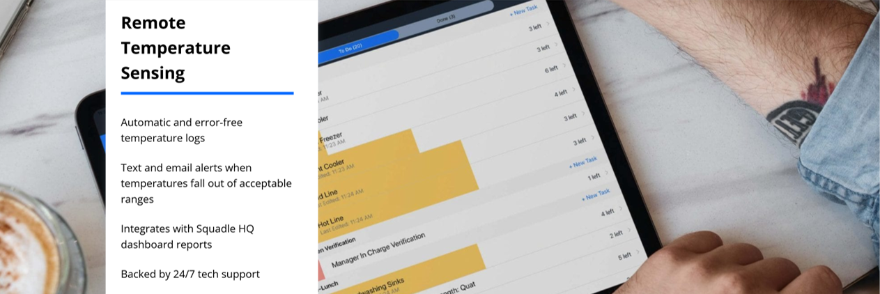 Squadle Sense releases remote temperature monitoring system
