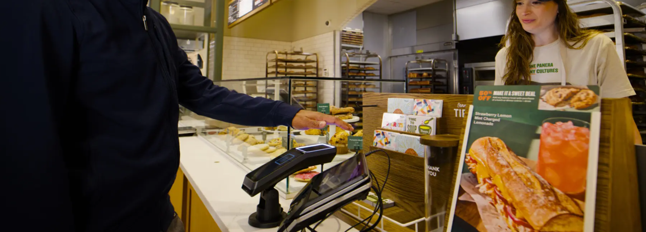 Panera partners with  for palm scan payments